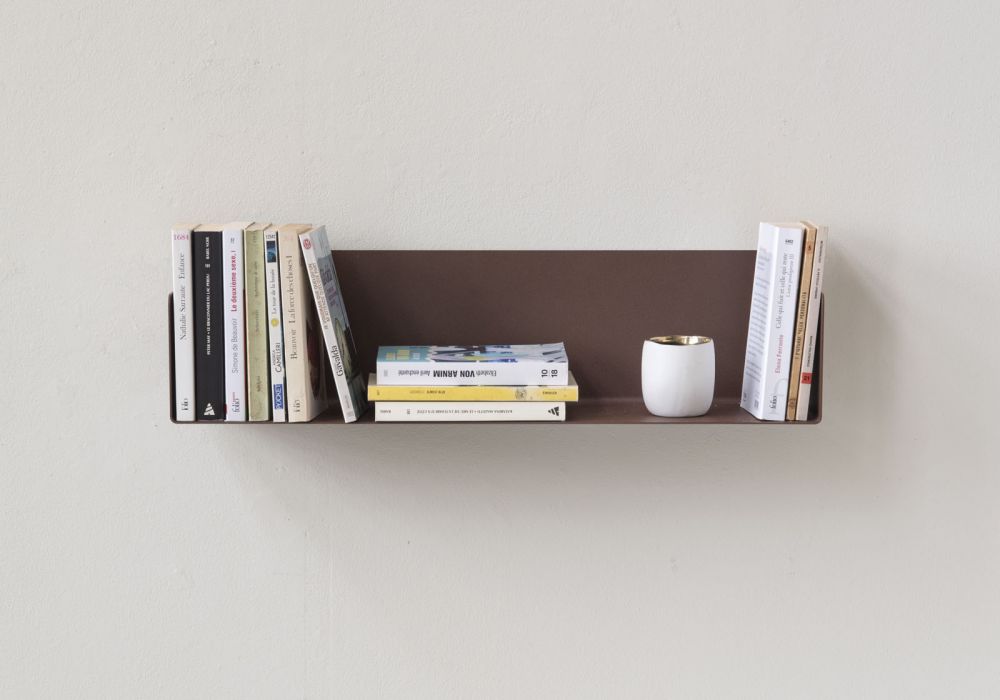 Floating shelf rust colour - 17.71 inches Rust color shelves - 2