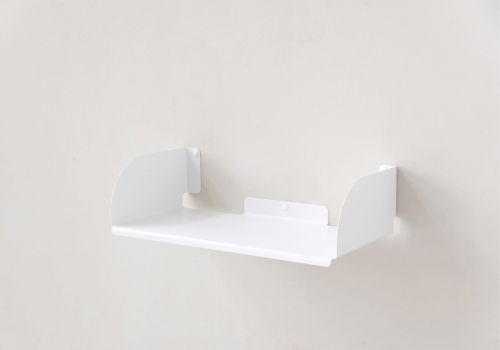 Étagère pour livres - 45 x 25 cm - Acier Blanc Étagère livre - 3