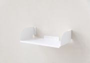 Wall bookshelf 17,71 inches long - White Steel Bookshelves - 3