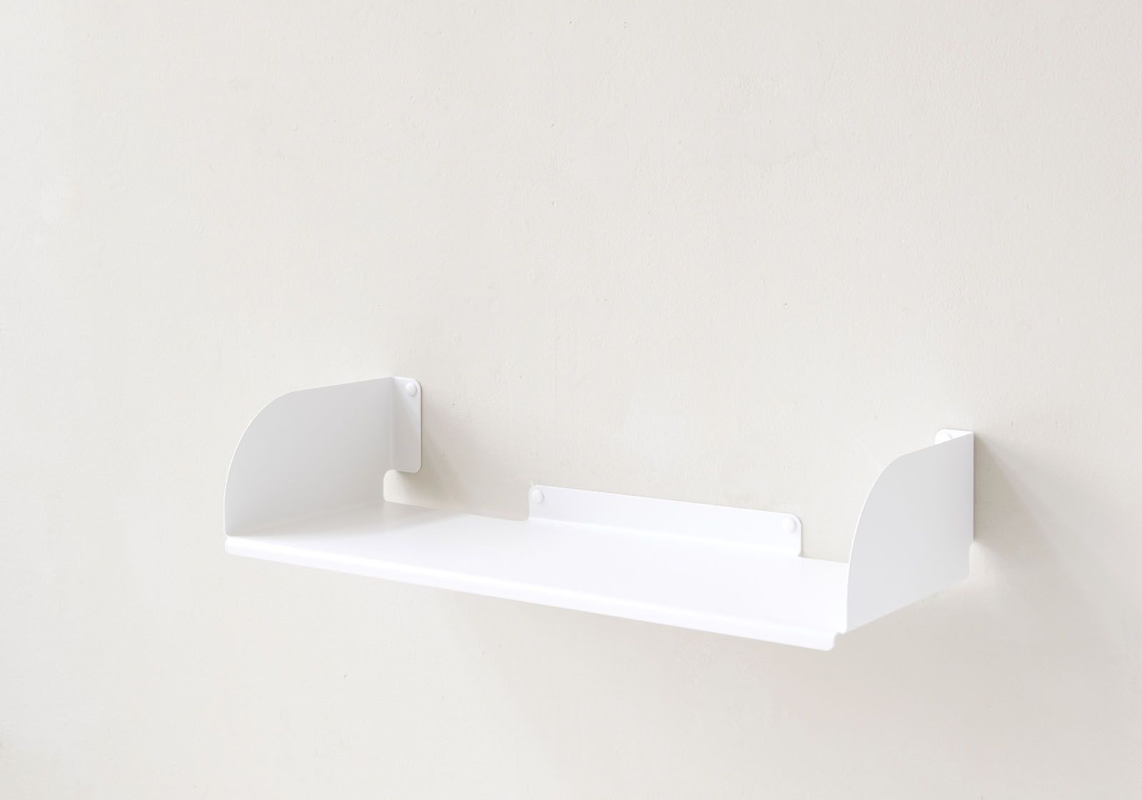 Étagère pour livres - 60 x 25 cm - Acier Blanc Étagère livre - 2