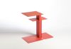copy of Red Couch table - Large Books Side table - 2