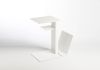 White side table - Magazines Side table - 2