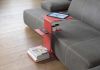 Rust colour Couch table - Paperbacks Side table - 5