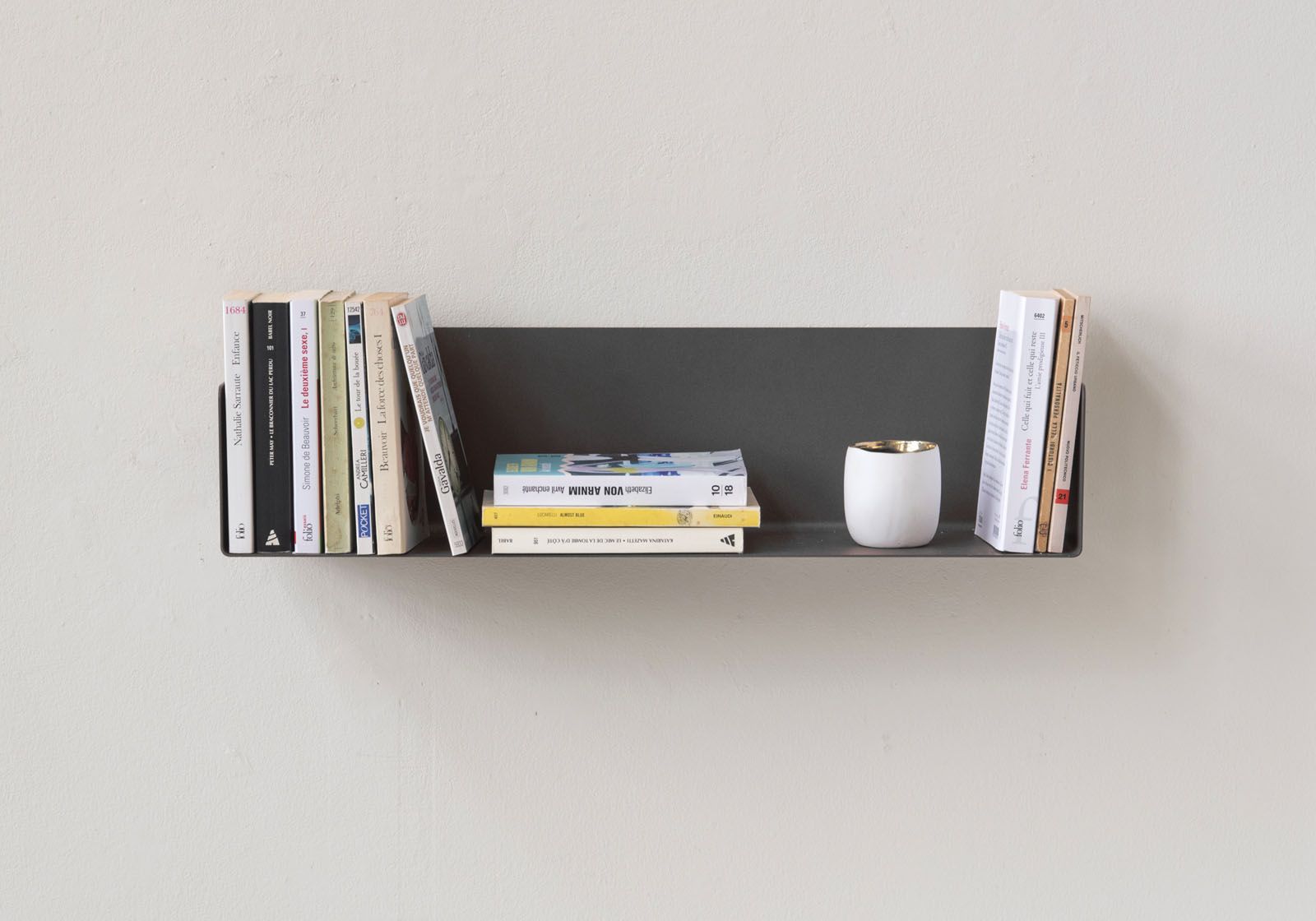 Wall bookshelves 23,62 inches long - Set of 6