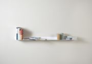 Floating shelves TEEline 23,62 inches long - Set of 2 Design Wall Shelves - 8