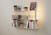 Floating shelves TEEline 17,71 inches long - Set of 2 Design Wall Shelves - 13