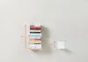Boekenplank - Kleine onzichtbare boekenplank 12 x 12 cm - Wit Wandplanken voor Boeken - 19