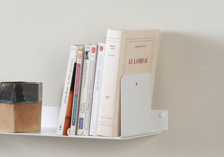 Buy Bookend 12 x 12 cm White