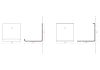 Bookshelf -  Small invisible bookshelf 4,7 x 4,7 inches - Grey Bookshelves - 12