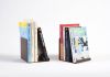 Bookend 12 x 12 cm - Rust Color - Set of 2 Design bookends - 1