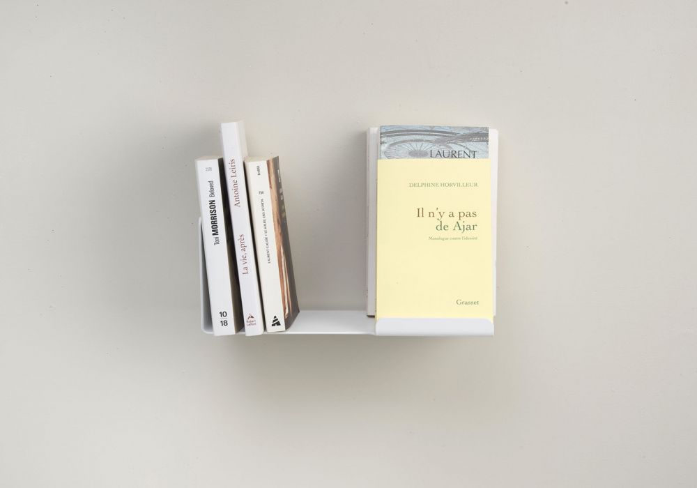 Bookholder - 30 x 15 cm  - White - Left Small shelf - 1