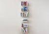 Étagère pour livre 30 x 15 cm - Lot de 4 Étagère livre - 5