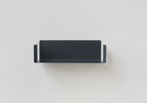 Mensola porta CD Grigia - USCD - 45 cm - Acciaio Mensole grigie - 2