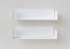 CD storage 23,62 inches long - Set of 2 CD Shelving - 2