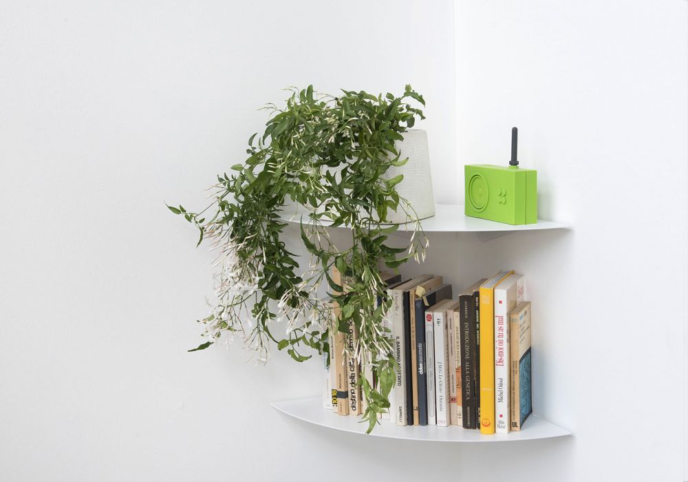 Corner shelf TEEgolo 14 inches - Set of 2 Corner shelf - 3