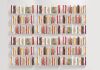 Mensola per libri - Libreria 45 x 15 cm - Set di 18 - Blanco in metallo Mensole da parete design - 3