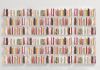 Mensola per libri - Libreria 45 x 15 cm - Set di 24 - Bianco in metallo Mensole da parete design - 2