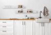 Kitchen shelves 17,71 inches long - Set of 4 Kitchen shelves - 9