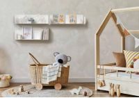 Étagère murale 45 x 15 cm - Lot de 2 Tablette murale - 2
