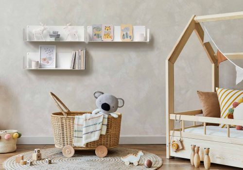 Floating shelves - 45 x 15 cm - Set of 2 Floating shelves - 2