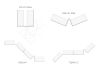 Asymmetrische Boekenkast - Wandplank voor boeken - Wit Metaal Boekenplank - 8
