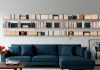 Étagère livre - Bibliothèque Murale 60 x 15 cm - Gris - Lot de 18 Étagère grise - 2