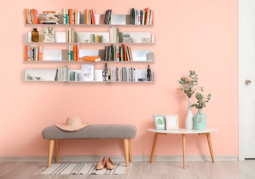 Mensola per libri - Libreria 60 x 15 cm - Set di 12 - Blanco in metallo Mensole per libri - 1