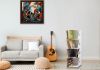 Vinyl record storage - Metal White - 4 levels Vinyl Storage - 2
