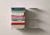 Vertical Bookshelf 17,7 in - Wall-Mounted Bookcase Bookshelves - 6
