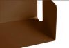 Mensola per libri color ruggine - 60 x 15 cm - Set di 4 Mensole per libri - 7
