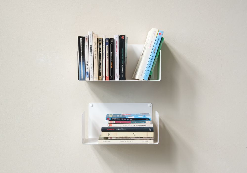 Estantes para libros 30 x 15 cm - Juego de 2 Estantes para libros - 1