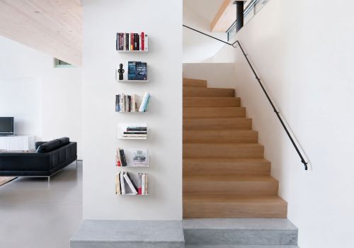 Bücherregale - 30 x 15 cm - Satz von 6 - Stahl Bücherregal - 7