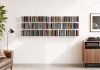 CD storage 23,62 inches long - Set of 2 CD Shelving - 3