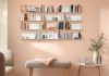 Étagère livre - Bibliothèque Murale 60 x 15 cm - Lot de 12 - Blanc Étagère livre - 1