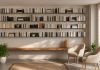 Bookcase Gray - 60 cm - Set of 12 Wall bookcase - 4