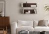 Roestkleurig Wandplank - 60 x 15 cm  Set van 2 Roestkleurige Wandplanken - 9