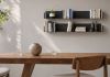 Grijze Wandplank voor Boeken 60 x 15 cm  - Set van 4 Boekenplank - 2
