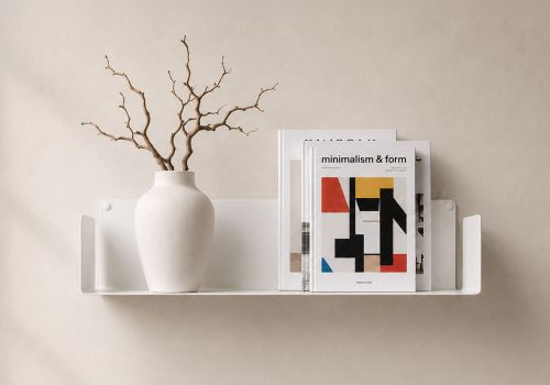Estante de pared blanco –...