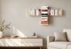 Wall Bookshelf "TUS" Wall bookcase - 1