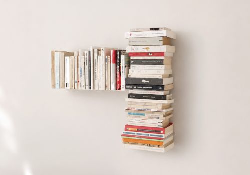 Petite Bibliothèque Murale - 60 cm - Gauche Bibliothèque murale - 1
