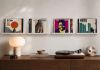 Set of 2 "LE" Display Shelf for Records Vinyl Storage - 4