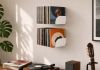 Juego de 2 Estanterías para almacenar vinilos "UBD" Estanterías para vinilos - 3
