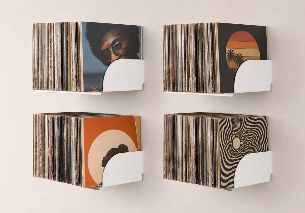 Vinyl Storage 45 x 25 cm - Set of 4 Vinyl Storage - 1