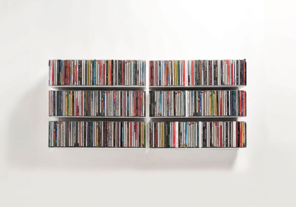 Set of 6 USCD - CD shelves