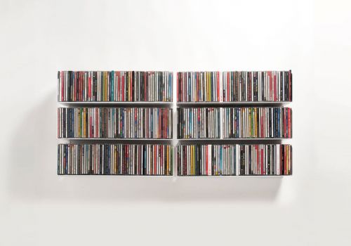 Set of 6 USCD - CD shelves