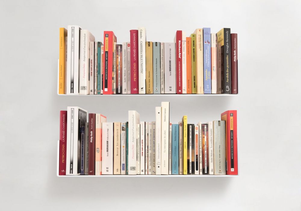 Floating Bookshelves 23 62 Inches Long, Long Horizontal Bookcase
