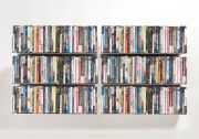 Set of 6 UDVD - DVD shelves