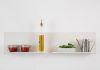 Lot de 2 Etagères murales pour cuisine "LE"  - Horizontal