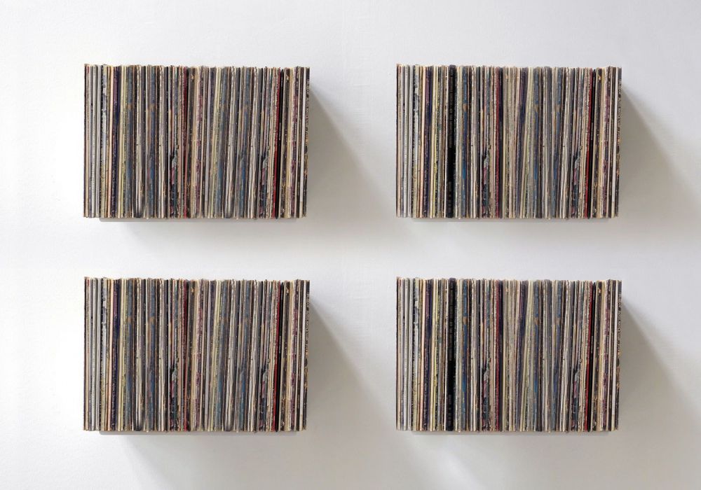 Buy the Vinyl Record Storage 17.71 inches long Set of 4