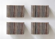 Schallplattenregal „UBD“ - Set aus 4 Regalen